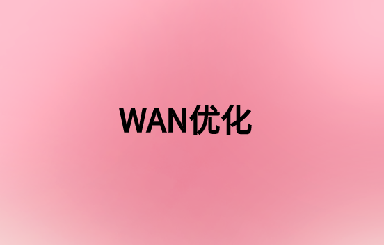 WAN优化解决方案如何工作?